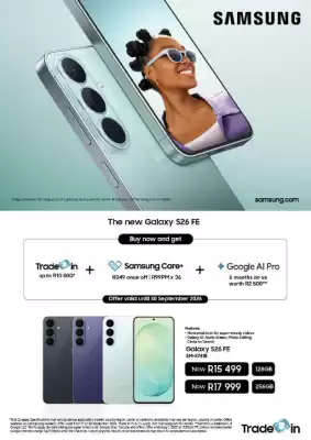 Samsung (valid until 30-09)