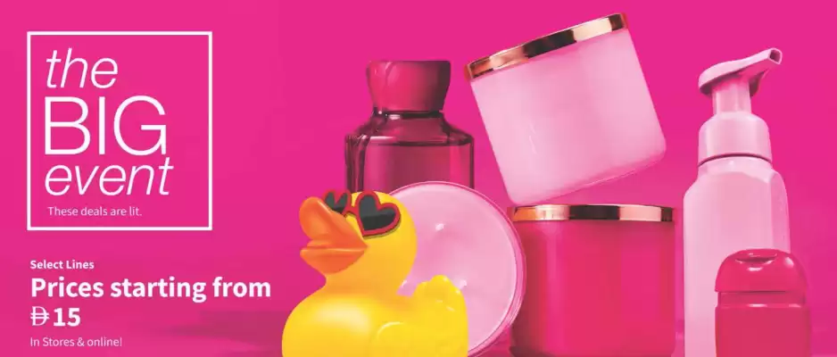 Bath & Body Works (valid until 20-09)