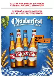 Groszek gazetka | Supermarket Strona 2: Piwo Tyskie €2,49