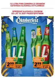 Groszek gazetka | Supermarket Strona 20: Piwo Lech €2,99, Piwo Lech Smakowe €2,99