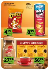 Groszek gazetka | Supermarket Strona 36: Chrupki Cheetos €4,19, Kawa rozpuszczalna Nescafe Crema €27,99