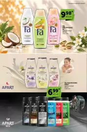 Groszek gazetka | Sprawdz co wiecej Strona 4: Żel pod prysznic Apart €6,99, Żel pod prysznic Fa €9,98