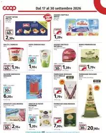 Volantino Coop Superstore Pagina 12: Kefir cremoso milk €1,10, Parmigiano Reggiano D.O.P. Virgilio grattugiato €1,79