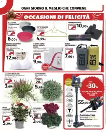 Volantino Coop Superstore Pagina 21: Accessori per la cucina assortiti €6,00, Borsa impermeabile Ocean Pack €7,90