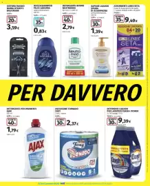 Volantino Coop Superstore Pagina 5: Detergente per pavimenti Ajax €1,79, Asciugone tornado foxy €2,37