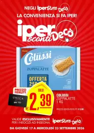 Volantino Deco Iperstore settimana 38 Pagina 1
