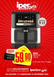 Volantino Deco Iperstore settimana 38 Pagina 10: Jocca airfryer €59,90