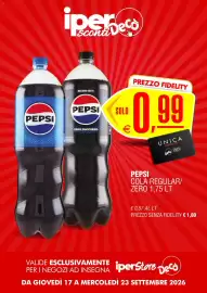 Volantino Deco Iperstore settimana 38 Pagina 5: Pepsi Cola Regular/Zero €0,99