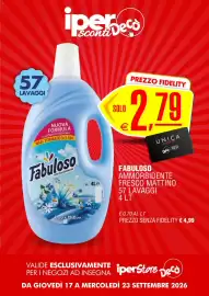 Volantino Deco Iperstore settimana 38 Pagina 8: Fabuloso Ammorbidente Fresco Mattino €2,79