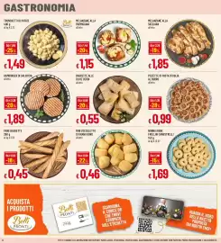 Volantino Famila Superstore Pagina 12: Hamburger di salsiccia €1,89, Mini zoccoletto di grano duro €0,46