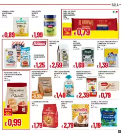 Volantino Famila Superstore Pagina 17: Lazzaroni Dolce Mattino €1,79, Nutella biscuits €2,79