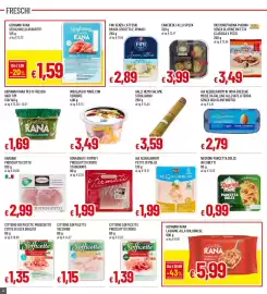 Volantino Famila Superstore Pagina 8: Insalata di mare con verdure Di Dio €3,49, Prosciutto cotto Gardani €2,99