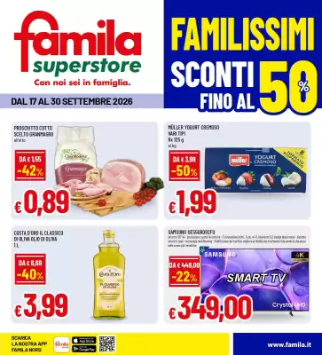 Volantino Famila Superstore