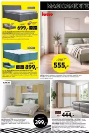 Volantino Dipo Arredamenti Pagina 14: Dormaflex Letto matrimoniale imbottito con contenitore €899,00