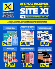 Folheto X Supermercados semana 38 Página 2: Pantene pro-v mir €29,98, Pilha Alcalina Duracell AA €24,90