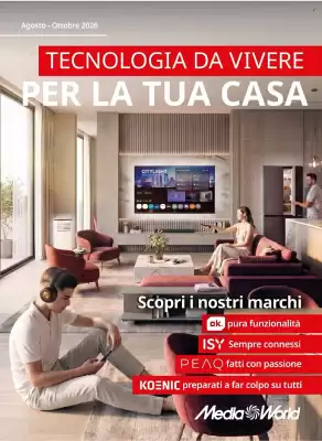 Volantino MediaWorld (valido fino al 31-10)