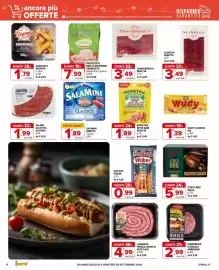 Volantino Iperal | Ancora più Pagina 4: Luganega fresca carne al fuoco AIA €4,99, Hot Dog Wüber €0,99