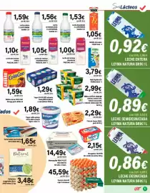 Folleto Cash Ifa Página 5: Pascual - leche sin lactosa entera €1,14, Saar - guisantes congelados finos €3,62