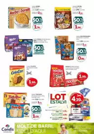Catálogo Condis Página 10: Bimbo - bebe €4,39, Lurpak - mantega €1,95