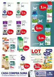 Catálogo Condis Página 9: La asturiana - leche desna €0,69, La asturiana - llet semidesnatada €1,09