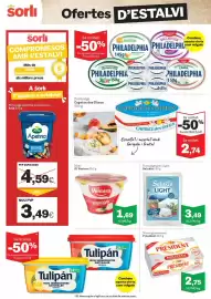 Catálogo Sorli Página 10: El Ventero requesón €1,69, Salakis formatge grec light €3,49
