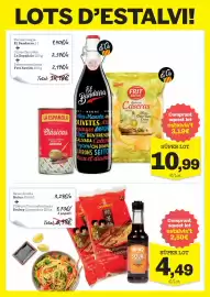 Catálogo Sorli Página 17: Heinz soja sauce €4,49, El Bandarra vermut negre €10,99