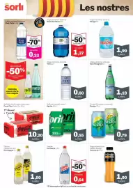 Catálogo Sorli Página 32: La Casera gasosa €0,64, Veri aigua mineral natural €0,60