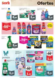 Catálogo Sorli Página 38: Ariel poderoso €3,99, Flota rentavaixelles a mà €1,19