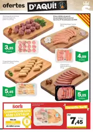 Catálogo Sorli Página 5: Sorli cuixes de pollastre per a la brasa €7,45, Sorti croquetes de pollastre €5,45