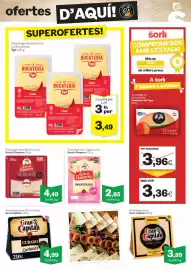 Catálogo Sorli Página 9: García Baquero formatge curat falca tallada €4,49, García Baquero formatge semi light a talls €2,85