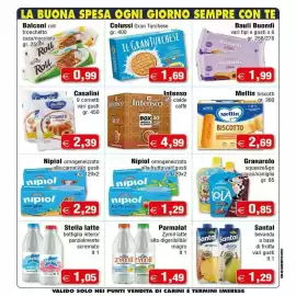 Volantino Magazzini Smart Pagina 5: Colussi Gran Turchese €1,69, Nipiol frutta mista €1,29