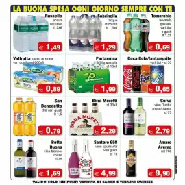 Volantino Magazzini Smart Pagina 6: Birra Moretti €2,29, San Benedetto thé vari gusti €0,79