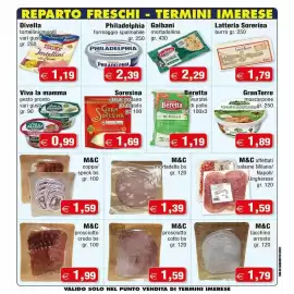 Volantino Magazzini Smart Pagina 7: Beretta wurstel di pollo €1,19, M&C affettati salame €1,59