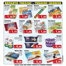 Volantino Magazzini Smart Pagina 8: Teneroni €1,99, Rovagnati Petto di pollo/Fesa di tacchino €1,89