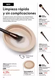 Catálogo Oriflame Página 106: Radiant Brocha Doble para Esculpir y Difuminar €7,99, Brocha para Maquillaje Flawless €6,49