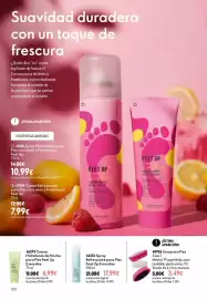 Catálogo Oriflame Página 120: Feet Up Crema Hidratante de Noche para Pies Everyday €6,99