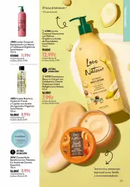 Catálogo Oriflame Página 123: Love Nature loción corporal energizante con menta y frambuesa orgánicas €11,99