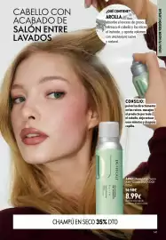 Catálogo Oriflame Página 141: Duologi champu en seco anti-grasa €8,99