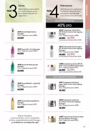 Catálogo Oriflame Página 65: Novage+ Serum Wrinkle Smooth €60,00, Novage+ Serum Lift + Firm €60,00