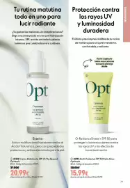 Catálogo Oriflame Página 77: Optimals The Beyond Moisturiser Spf 25 €20,99