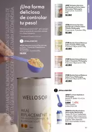 Catálogo Oriflame Página 87: WelloSOPHY Batido Natural Balance Sabor Chocolate €48,00