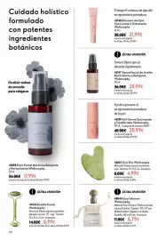 Catálogo Oriflame Página 88: Wellosohy Gua Sha €4,99, Wellosofhy serum facial de aceite reafirmante y relajante €25,99