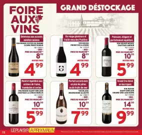 Catalogue Trafic page 12: CUVEE PRESTIGIEUX VIN ROUGE COTES DU RHONE €4,99, Château Chevalier Lescours €9,99