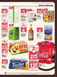 Catalogue Promocash page 3: Rea Nectar €1,58, Coca-Cola Soda €13,80