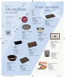 Catalogue Ambiances & Styles page 6: GOBEL Moule à manqué €11,92, GOBEL Plaque 12 muffins €25,52