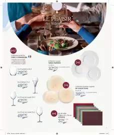 Catalogue Ambiances & Styles page 7: SP COLLECTION €39,75, GUZZINI Set de table Tiffany €32,00