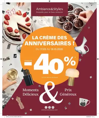 Ambiances & Styles (valable jusqu'au 18-10)