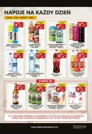 Spiżarnia Smakosza gazetka Strona 5: Jurajska Woda Mineralna €1,98, Woda Nałęczowianka Ngaz, Gaz €1,59
