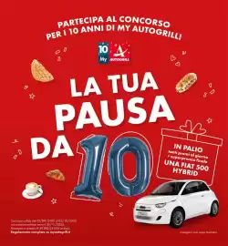 Volantino Autogrill Pagina 1