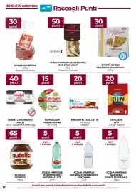 Volantino In Coop Pagina 12: Acqua minerale naturale o frizzante Sant'Anna €5,00, Selezione Oro Pomodori Secchi €30,00